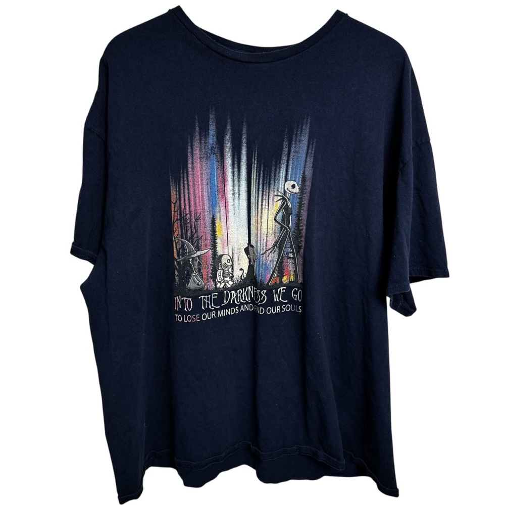 RARE y2k Nightmare before Christmas graphic tee size 3XL Delta Pro Weight unisex